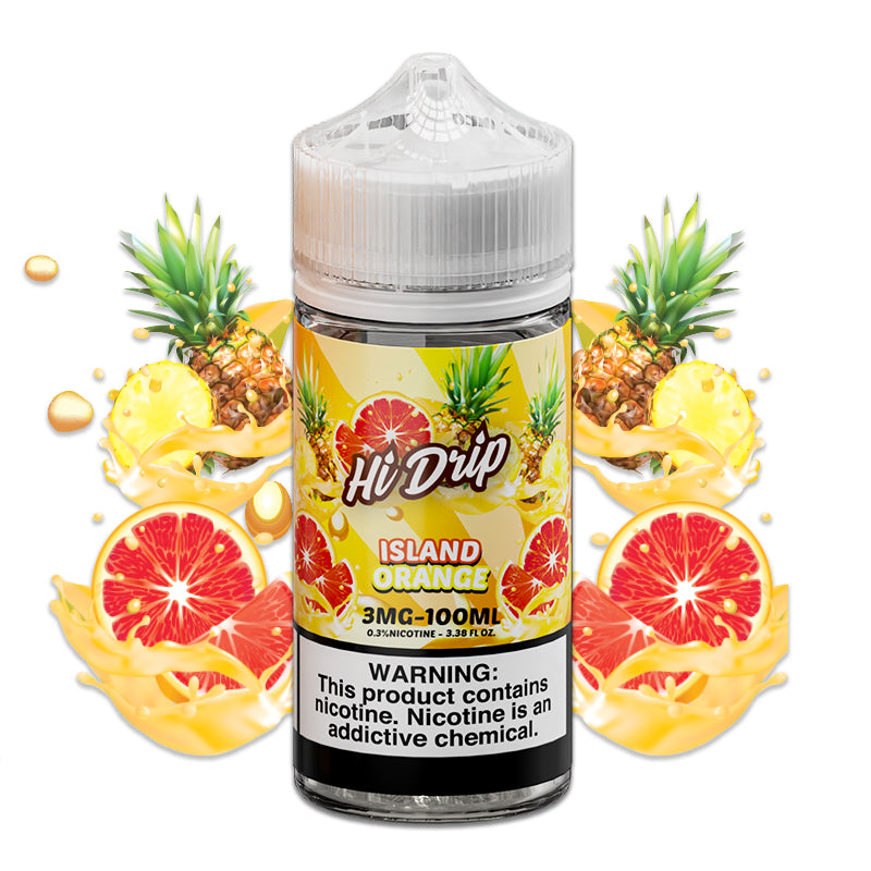 Hi-Drip Island Orange 100ml Vape Juice