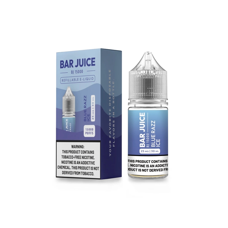 Bar Juice Blue Razz Ice Nic Salt Vape Juice 30ml