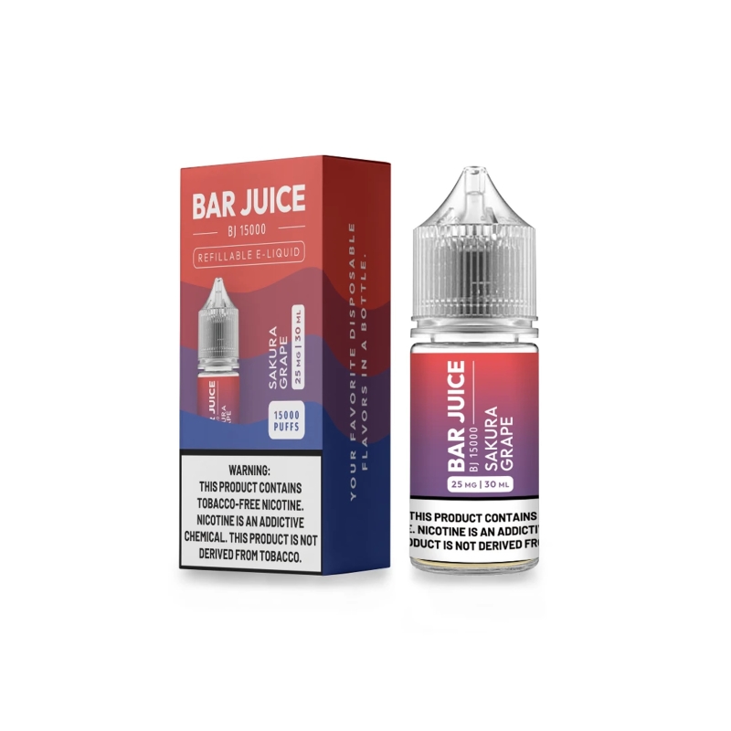 Bar Juice Sakura Grape Nic Salt Vape Juice 30ml