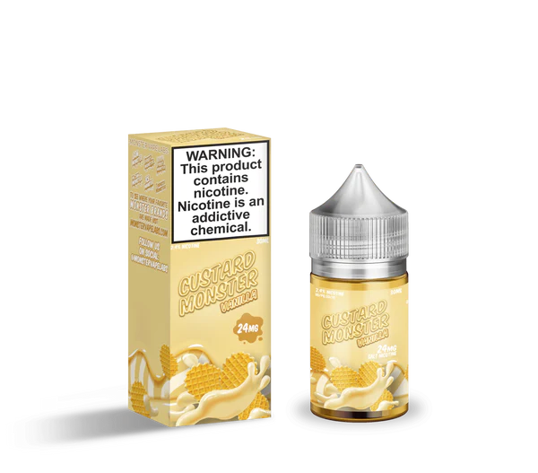 Custard Monster Salts Vanilla Custard 30ml Nic Salt Vape Juice