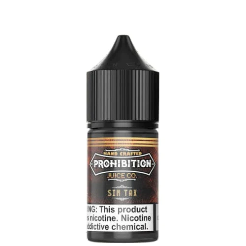 Prohibition Juice Sin Tax 30ml Nic Salt Vape Juice